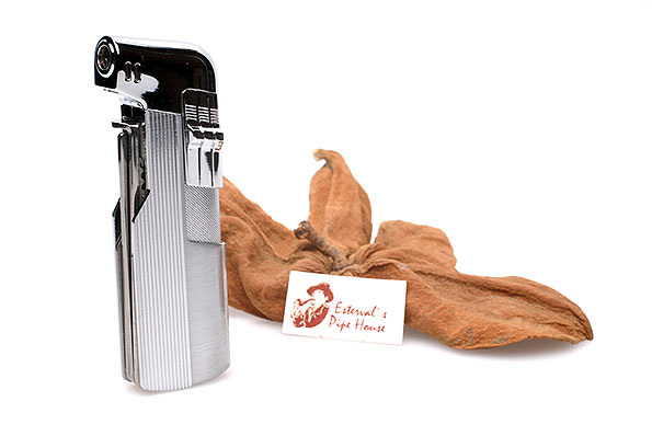 Jean Claude Glasgow Pipe Lighter Chrome  Jean Claude Glasgow Pipe Lighter Chrome